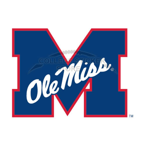 Personal Mississippi Rebels Iron-on Transfers (Wall Stickers)NO.5116
